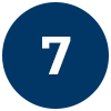 Dark blue circle with '7' in white