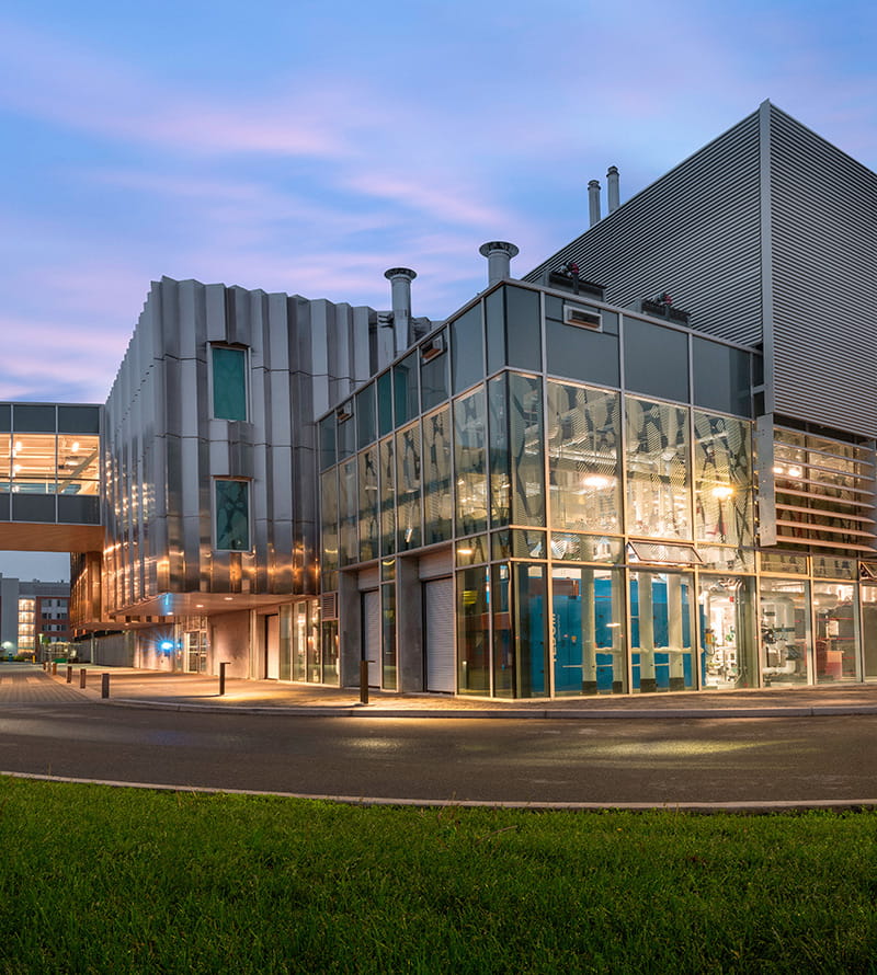 The Magna School for the Skilled Trades building at Sheridan's Davis Campus