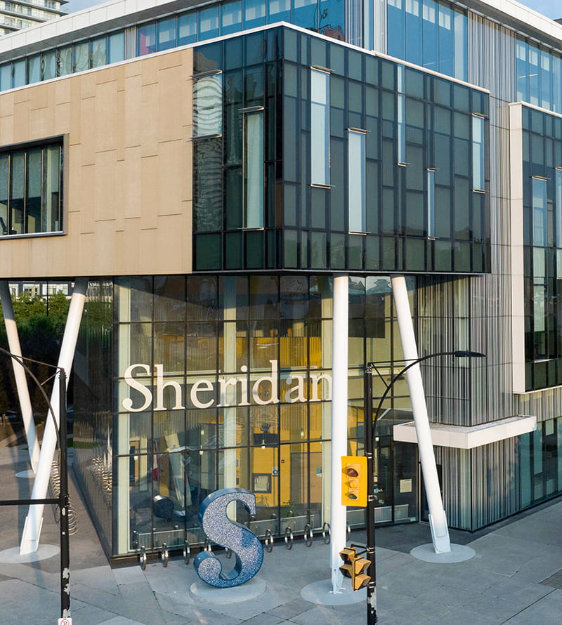 A-Wing building at Sheridan's Hazel McCallion Campus