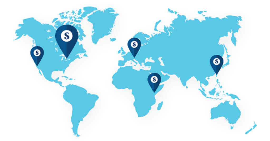 alumni survey results image - map