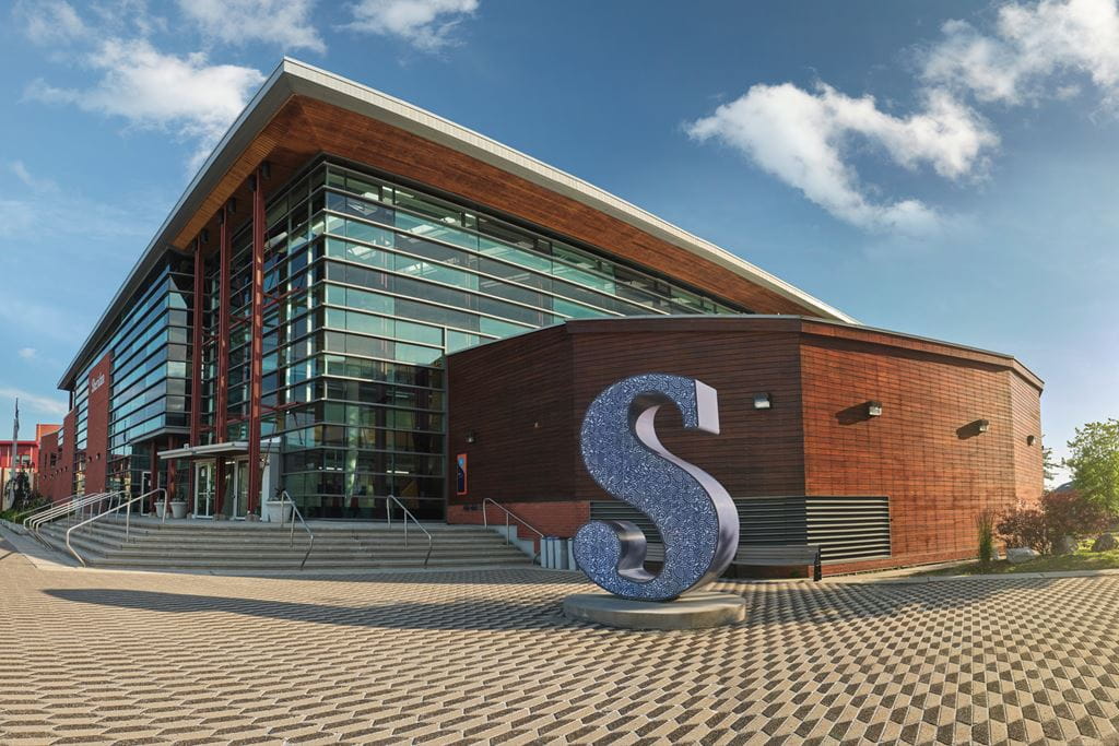 SCAET building at Sheridan's Trafalgar Road Campus