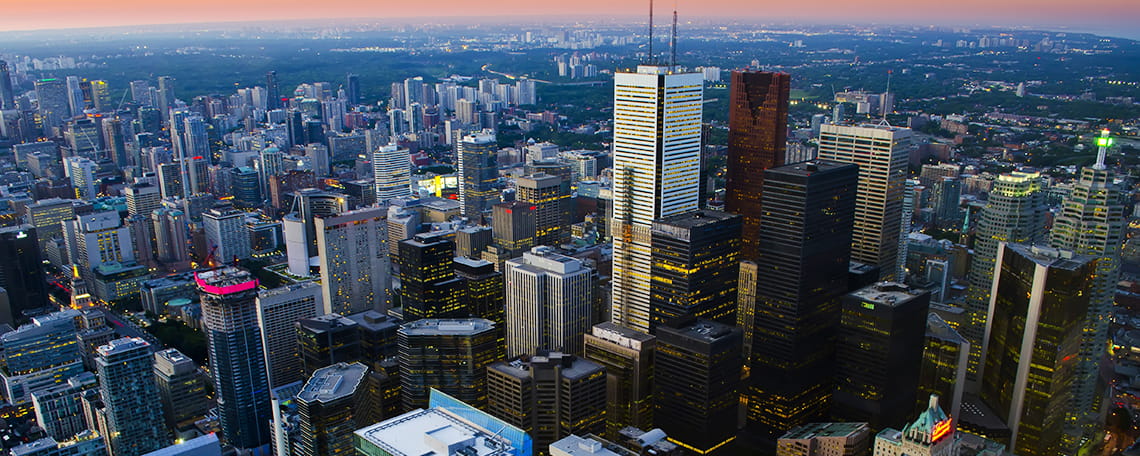 Toronto and GTA skyline