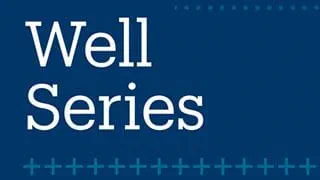 Well Series written in white text on a dark blue background.