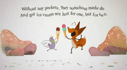 A still from The Fox & The Pigeon