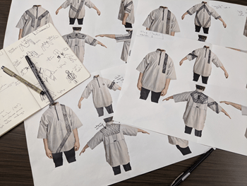 Designs of Gianfranco Maccagnan's Vibe Check wearables Designs of Gianfranco Maccagnan's Vibe Check wearables