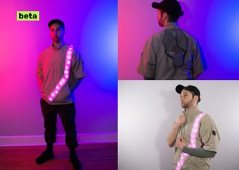 Beta designs of Gianfranco Maccagnan's Vibe Check wearable devices Beta designs of Gianfranco Maccagnan's Vibe Check wearable devices