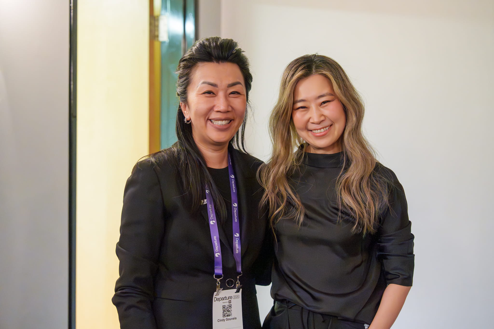 Dr. Cindy Gouveia (left) and Maggie Kang (right)