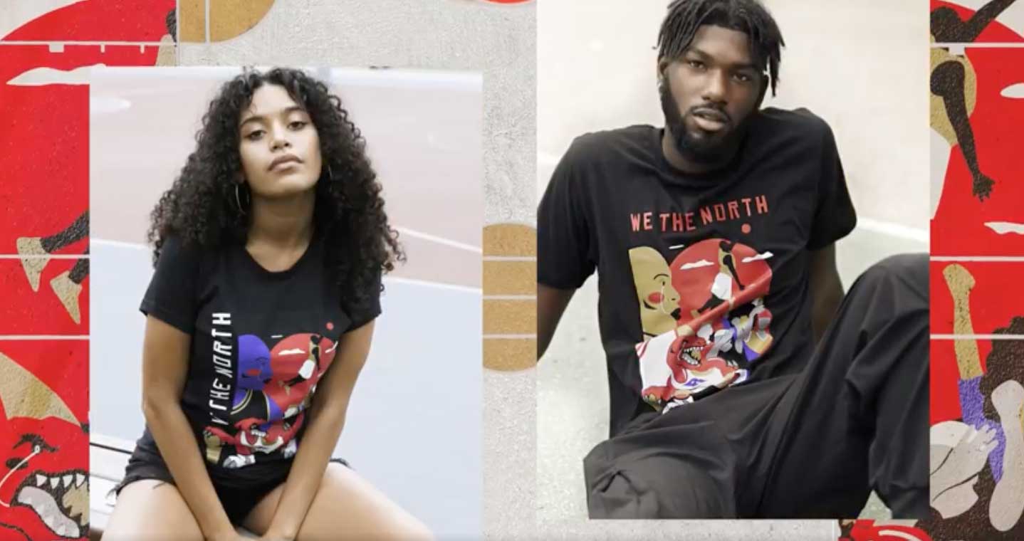 Raptors man and woman