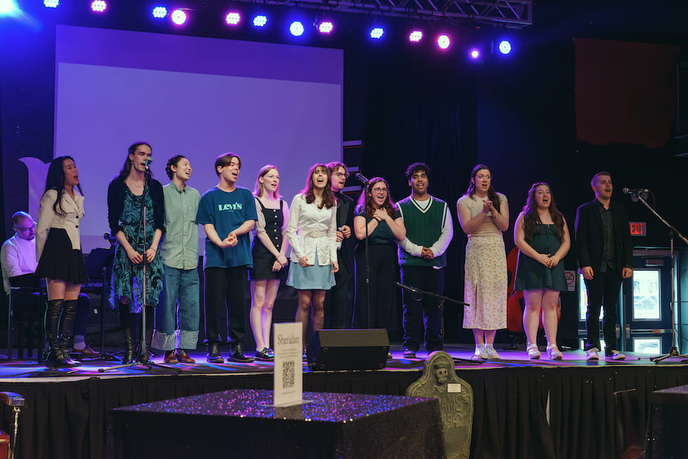 Alice in Wonderland cast performs