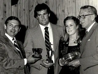 Bill Pull receiving award