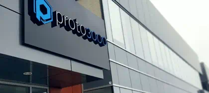 Storefront sign of Proto3000