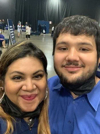 Meena Chowdhury and Zakary LaFramboise