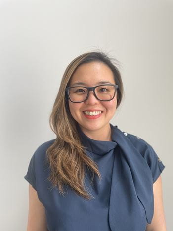 A head and shoulders portrait of Kellie Ong Li Li