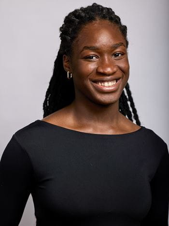 A head and shoulders portrait of Rubiat Fusigboye