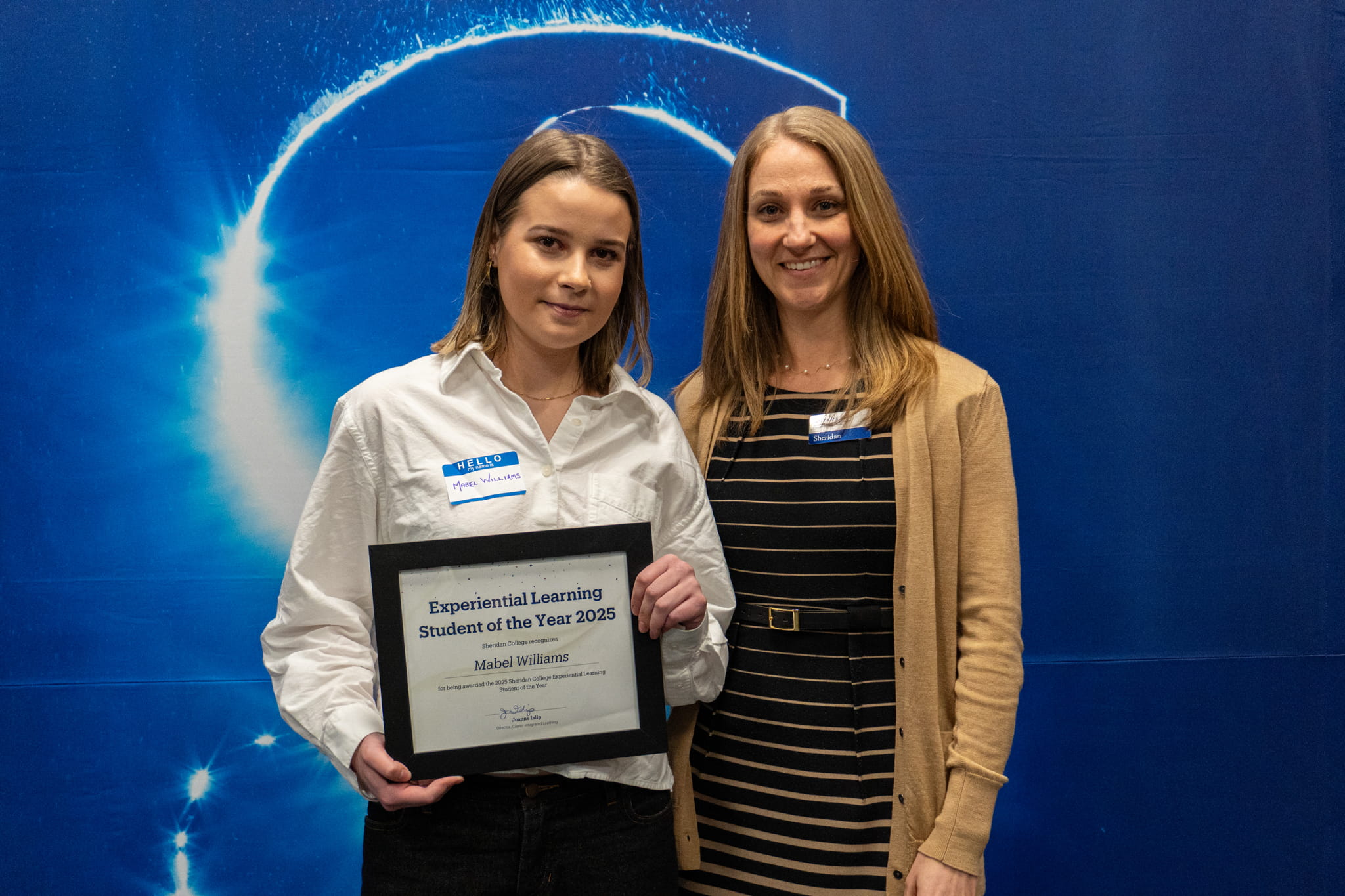 Mabel Williams and Jessica Angus