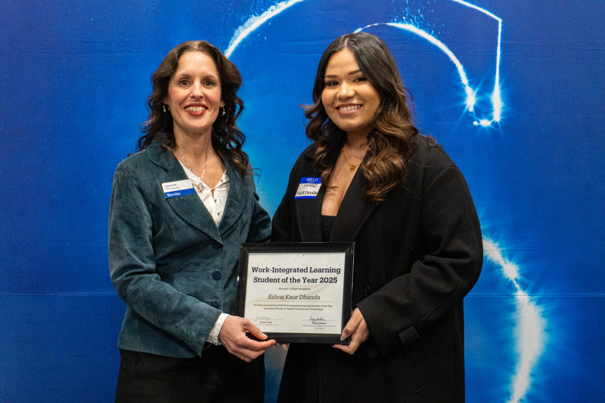 Joanne Islip and Eshraj Kaur Dhanda