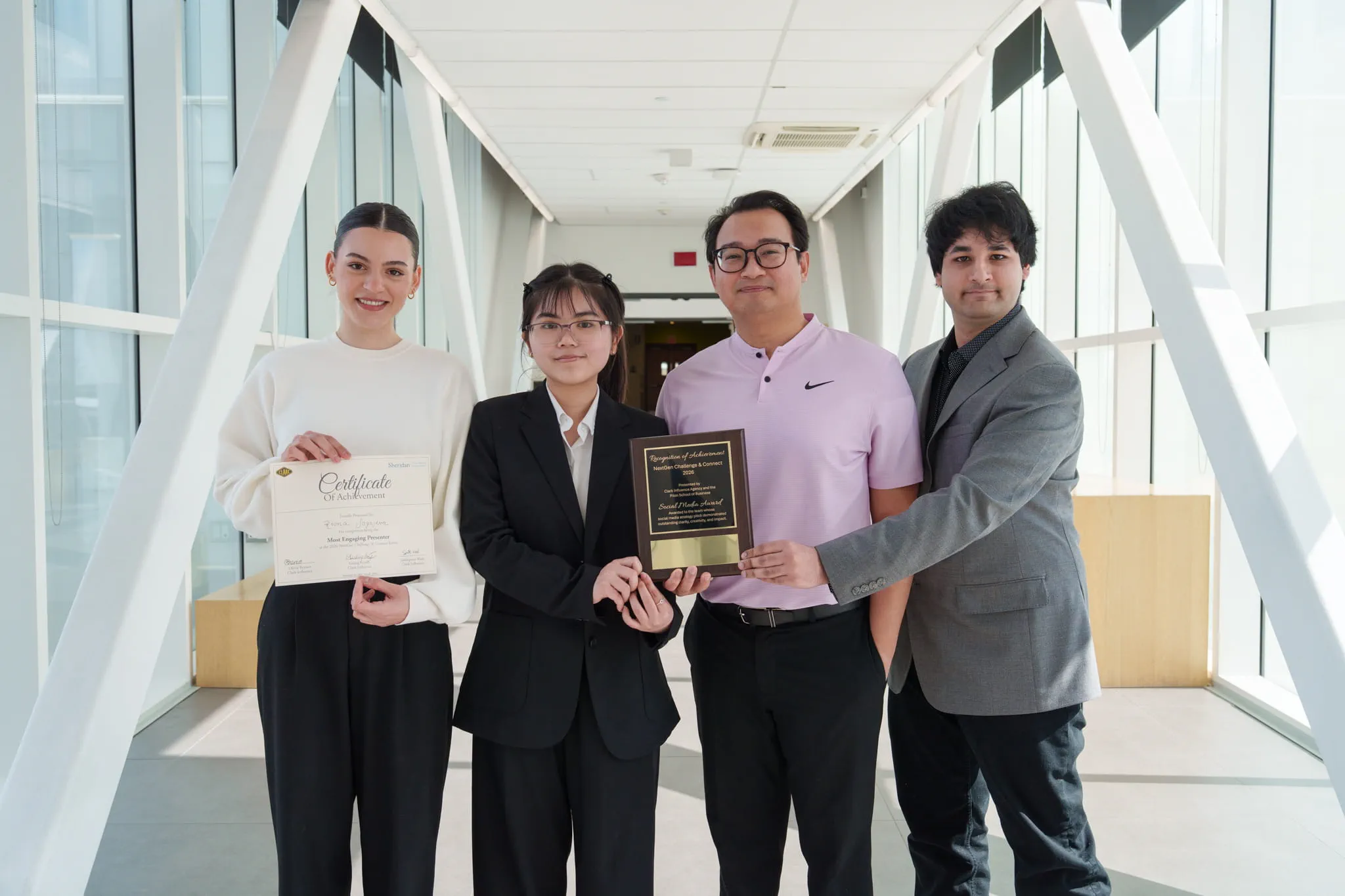 Riona Sogojeva, Anh Thu Tran Nguyen, Tim Samaniego, and Fakhir Khan