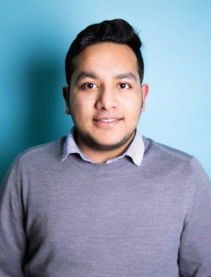 Male student Sarvesh Badhwar