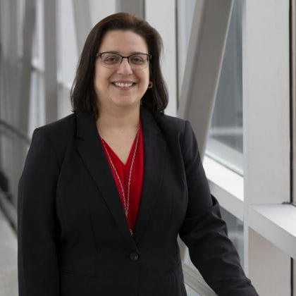 Ferzana Chaze smiling