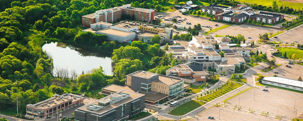 Fletcher's Creek at Sheridan's Davis campus.