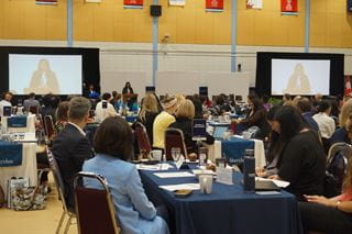 Sonia Sidhu addresses the summit