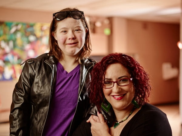 Danielle Strnad and Nicole Flynn