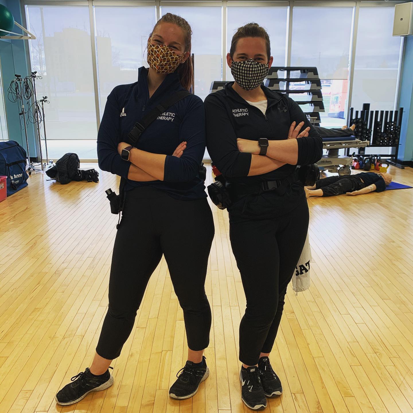 Eleanor Miller stands with arms crossed