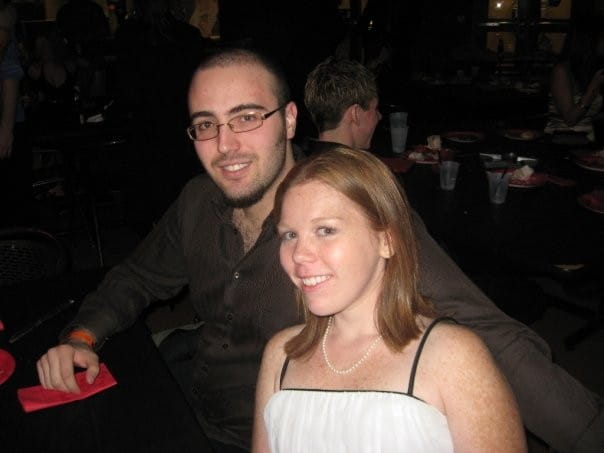 Greg Babiak and Jennifer Benedict met at  College