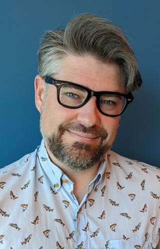 Headshot of Sheridan creativity and leadership professor Brandon McFarlane