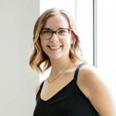 female student smiling