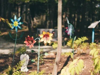 Flower garden