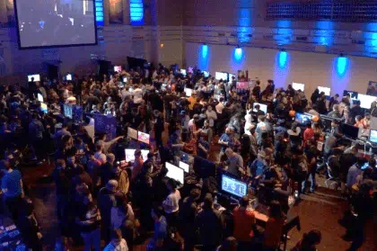 Crowd at Level Up Toronto 2019.