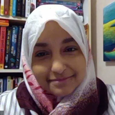 female student smiling