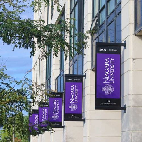 Niagara Univeristy Flags