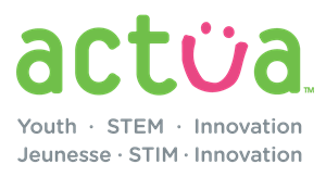 Actua logo - youth stem innovation