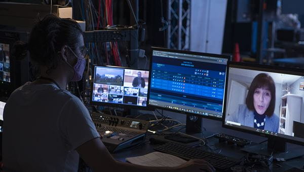 SIRT screens and equipment during Industry Day