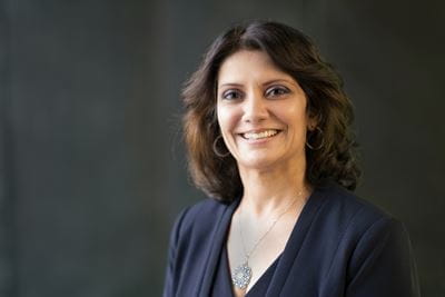 Sheridan CAPS Executive Director Nazlin Hirji