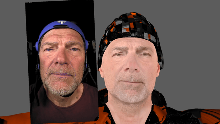 Virtual human rendering