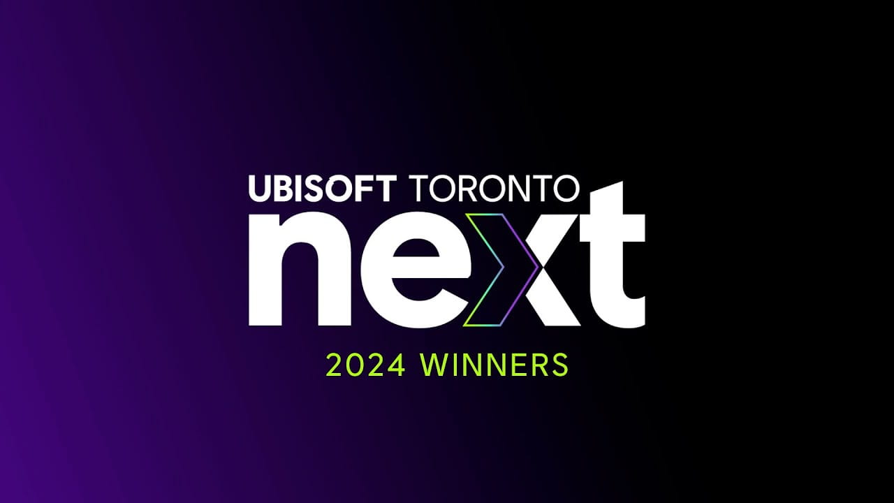 Ubisoft Toronto Next logo with the words '2024 winners' underneath