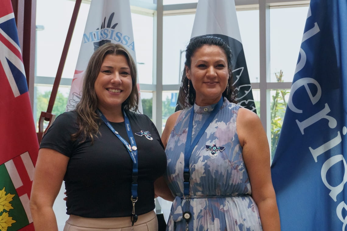 Amy Reader and Audrey Rochette