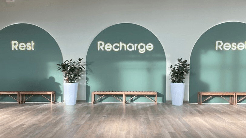 Zen Space at Square One Shopping Centre, designed by Sheridan Visual Merchandising Students