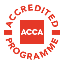 ACCA accredited programme logo