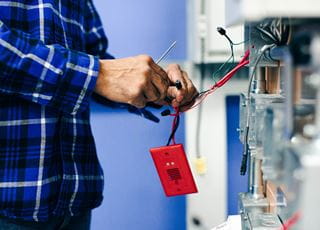 Electrical Techniques attaching wires