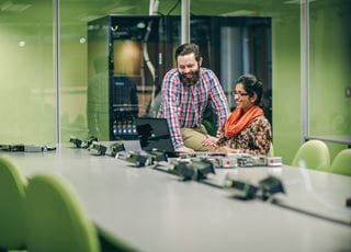 2 students in the Bachelor of Applied Information Science program